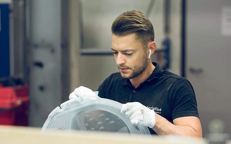 Post-processing and finishing of 3D printed parts